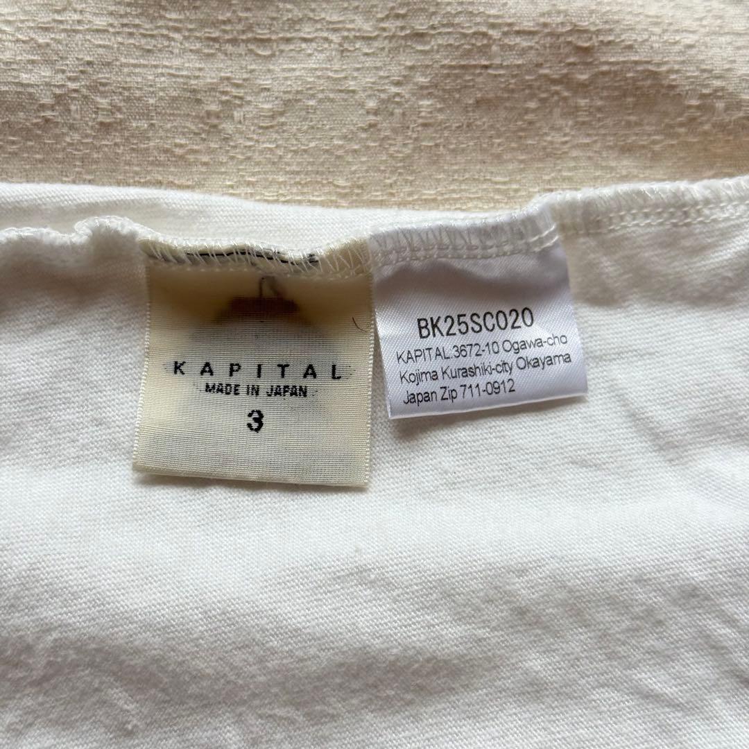 【25SS】KAPITAL BOB MARLEYコラボ ノースリーブカットソー
