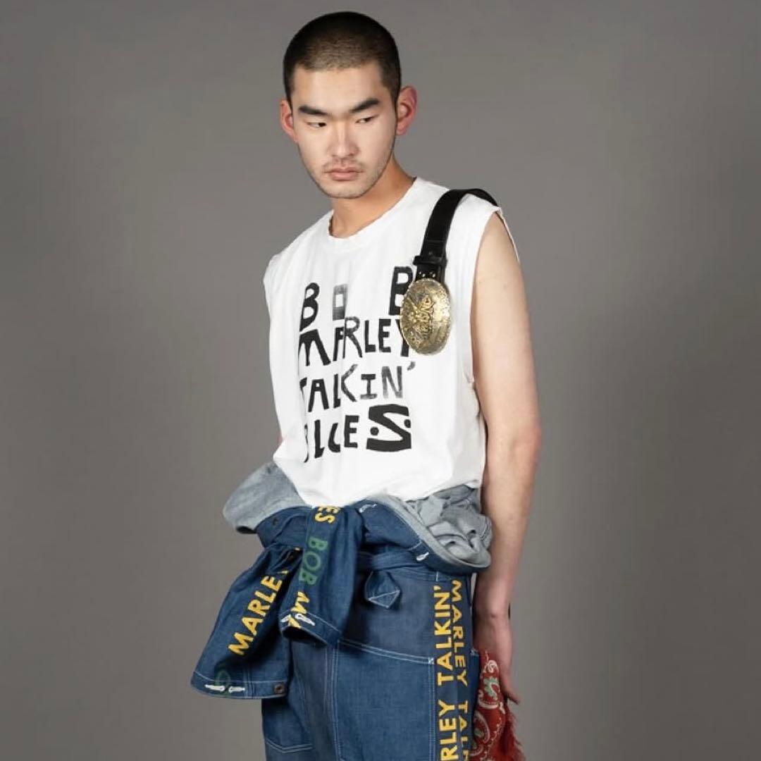 【25SS】KAPITAL BOB MARLEYコラボ ノースリーブカットソー