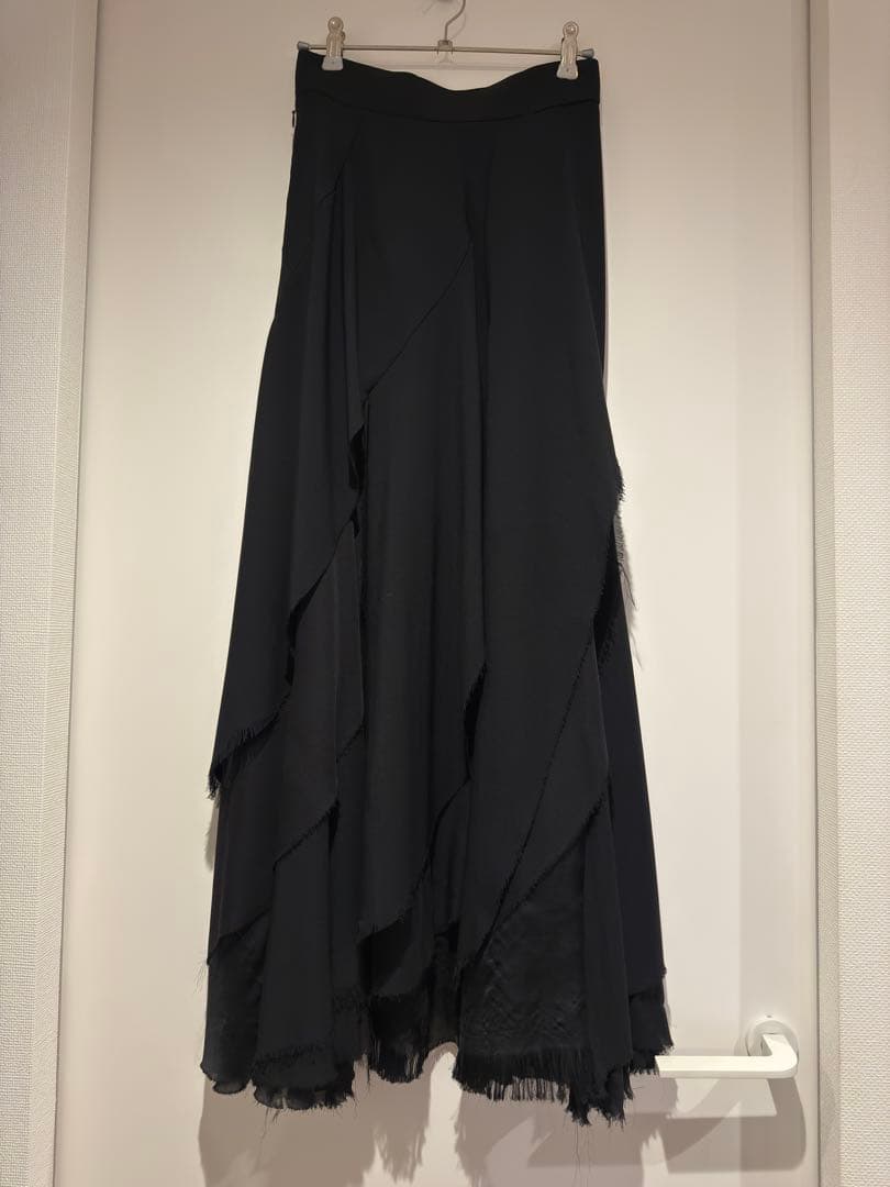 UNDERCOVER カットオフウールスカート