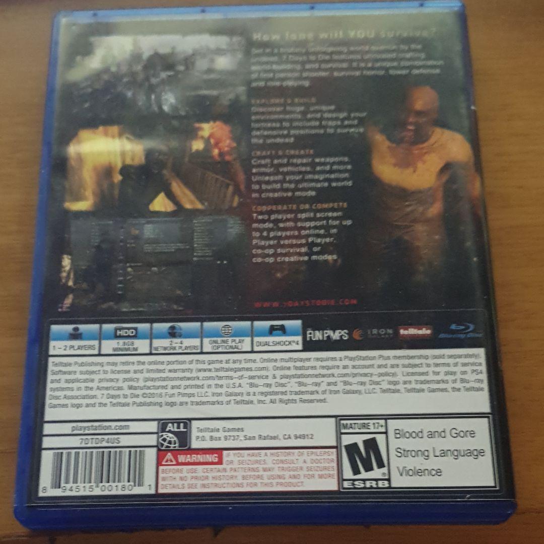 PS4　7days to die