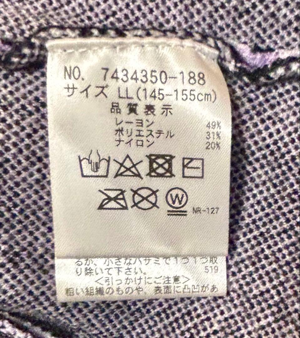 ANNA SUI チェック柄セーター &スカートセット　LLサイズ(150cm)