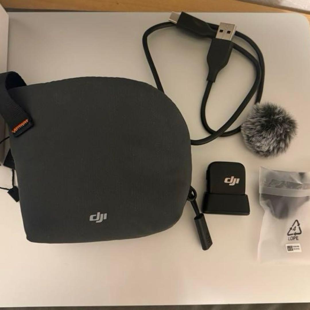 DJI MIC MINI マイク ブラックワイヤレス Bluetooth スマホ