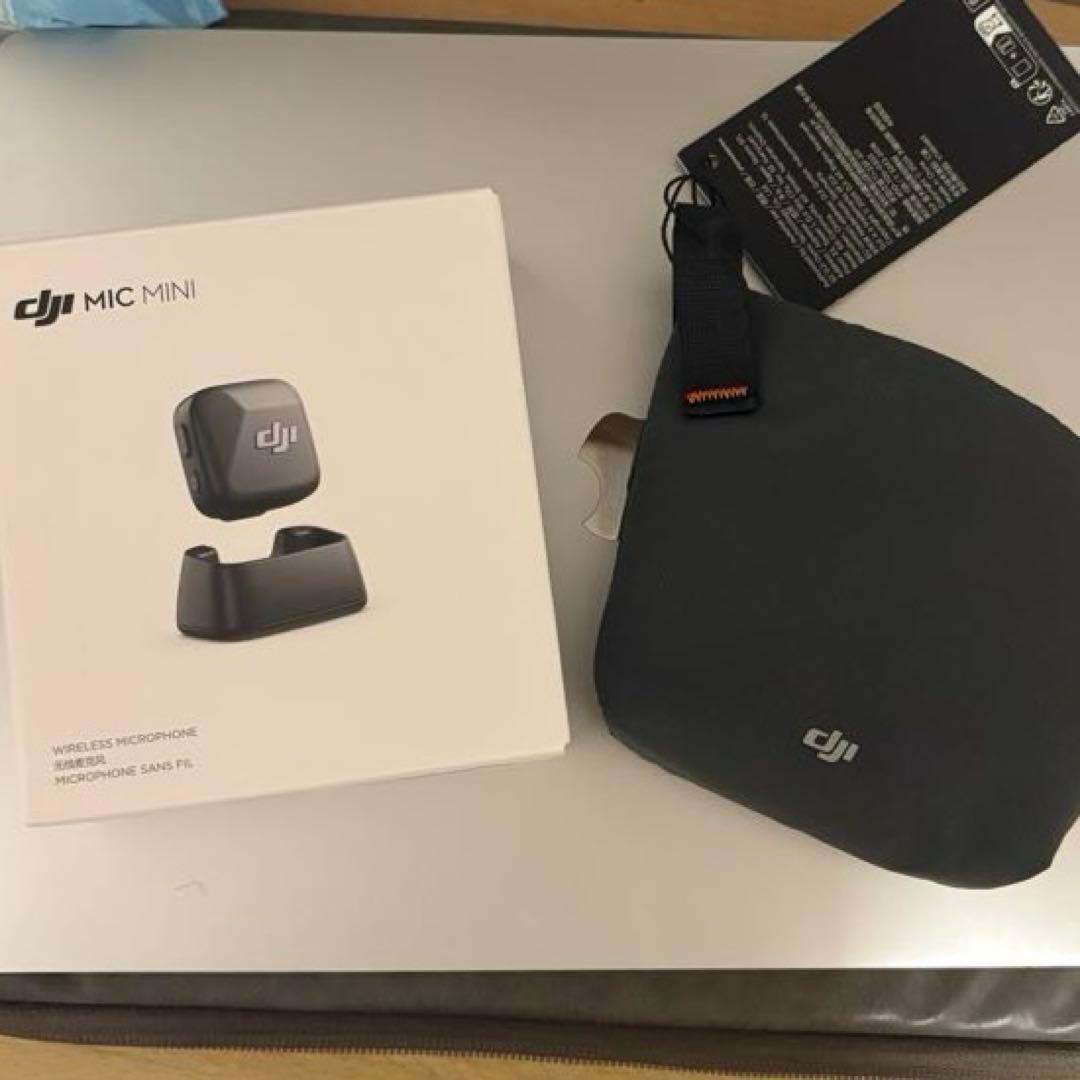 DJI MIC MINI マイク ブラックワイヤレス Bluetooth スマホ
