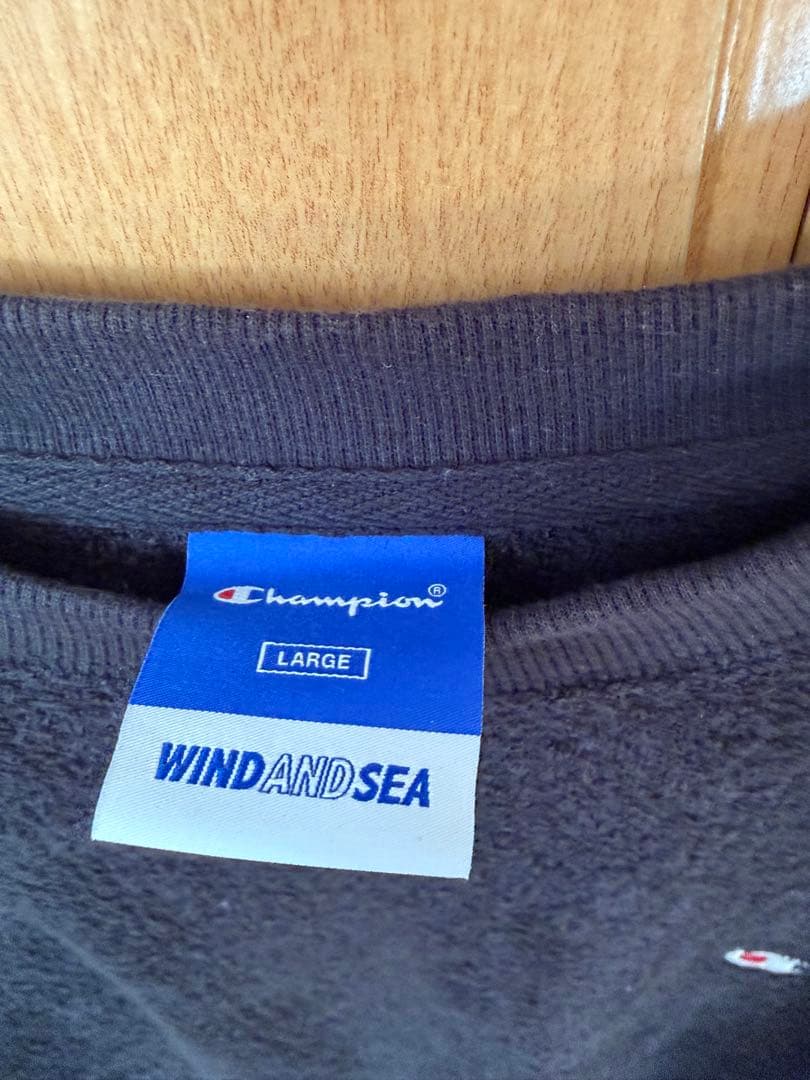 Champion WINDANDSEA Tシャツ Lサイズ
