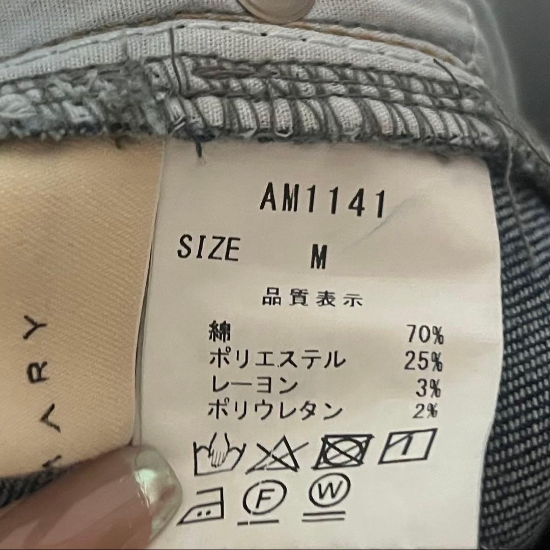 パンツ andmary Heart hip flare denim M