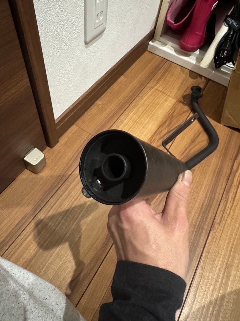 ホンダ TODAY用マフラー《ONEDAY》黒塗装 50.8 トゥディスチール