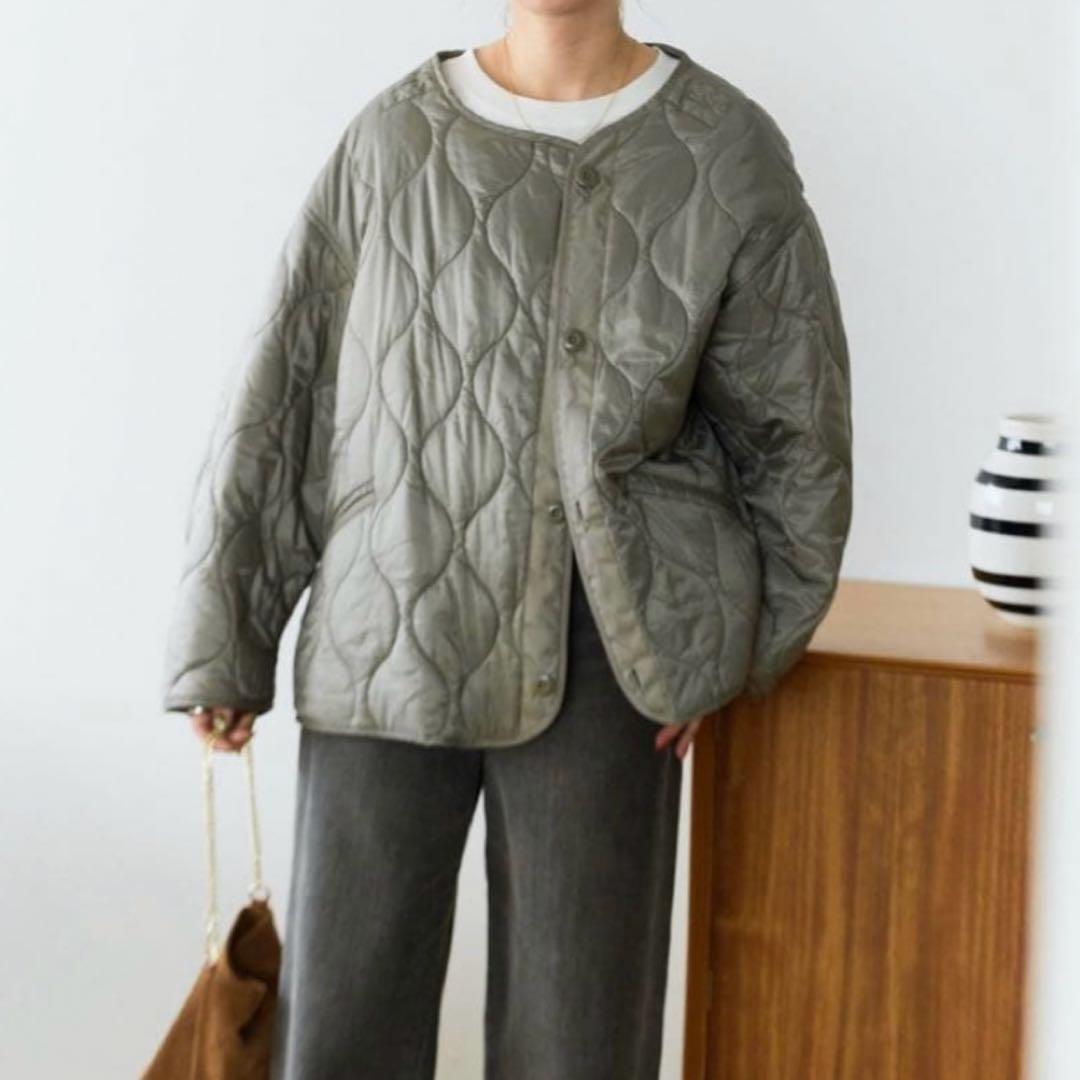 freaks store フリークスストア　カーキ オーバーサイズ モッズコート