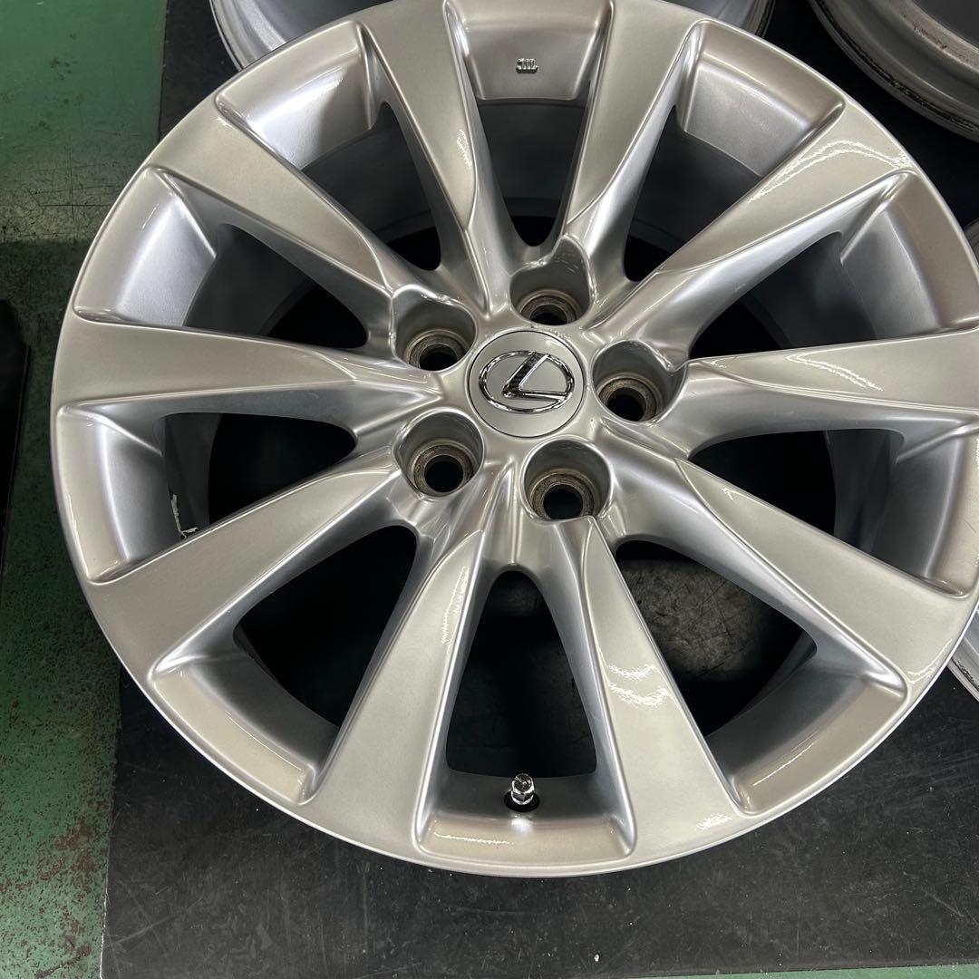 中古アルミ18X7.5　レクサス純正 LS460・LS600h後期 4本セット