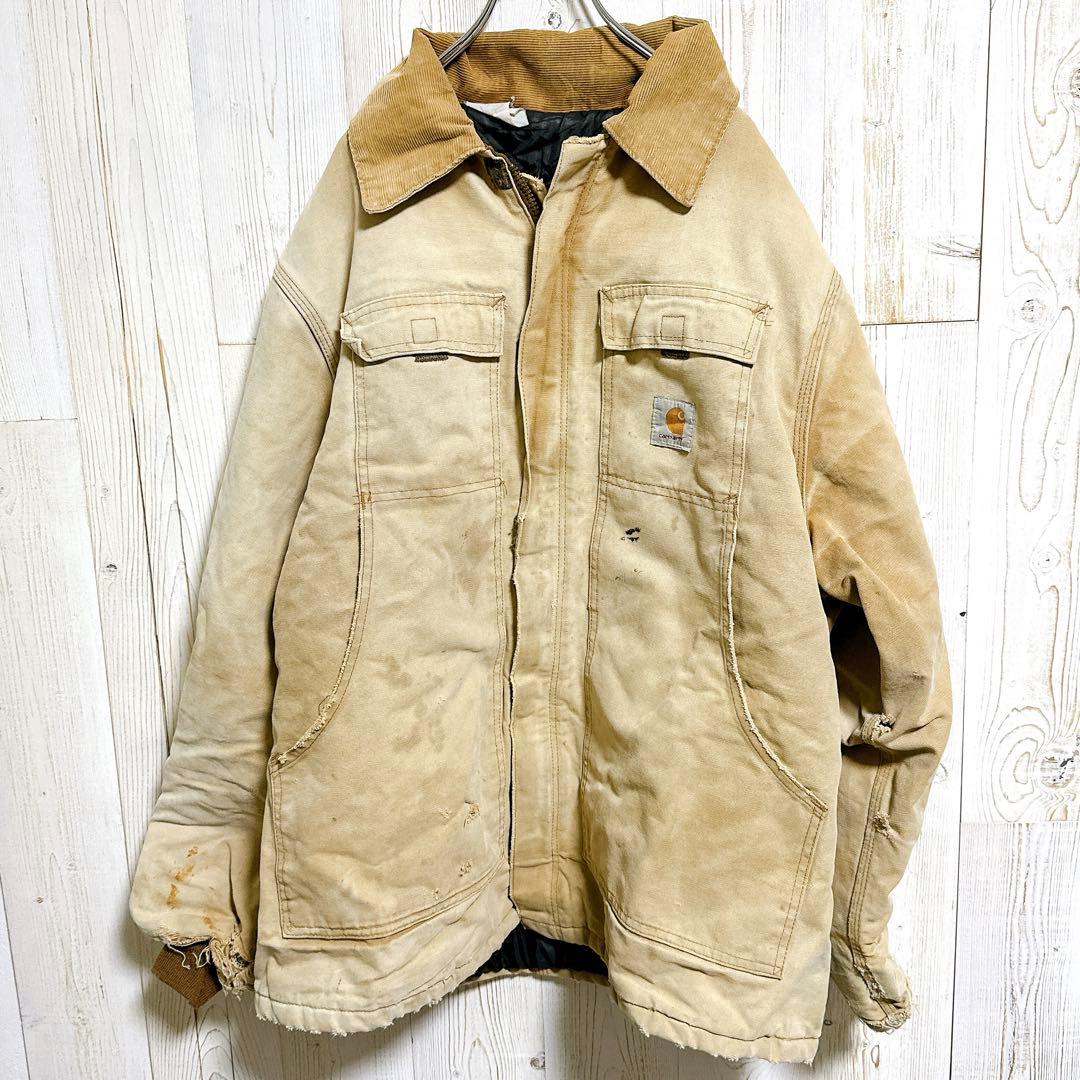 ヴィンテージ　Carhartt 　ダック　パデット　トラディショナルコート