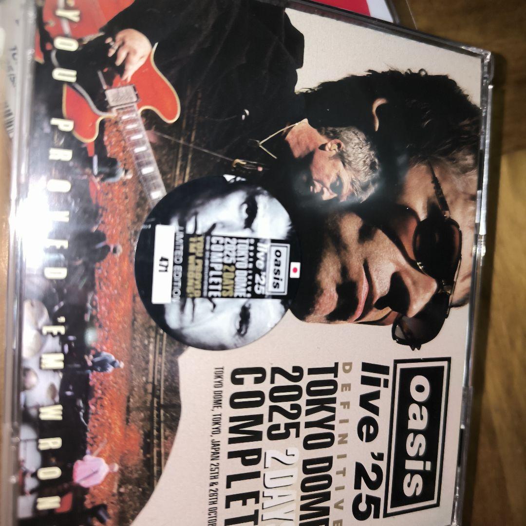oasis DEFINITIVE TOKYO DOME 2025 限定盤