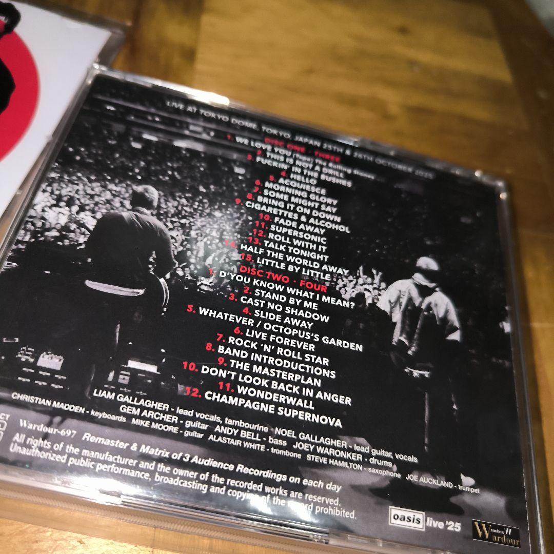 oasis DEFINITIVE TOKYO DOME 2025 限定盤