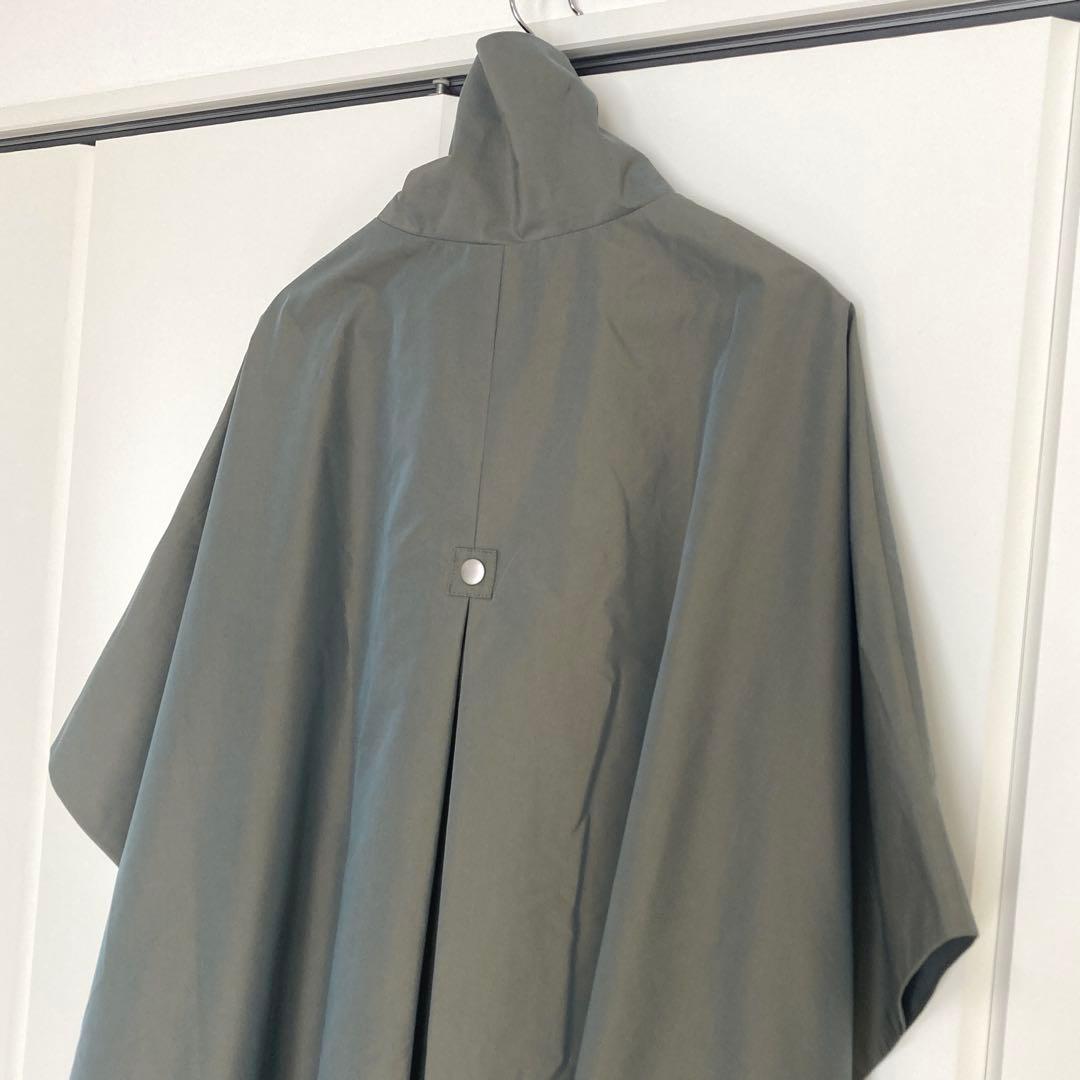 ジャケット・アウター RIM.ARK Stand collar poncho L/KHA1
