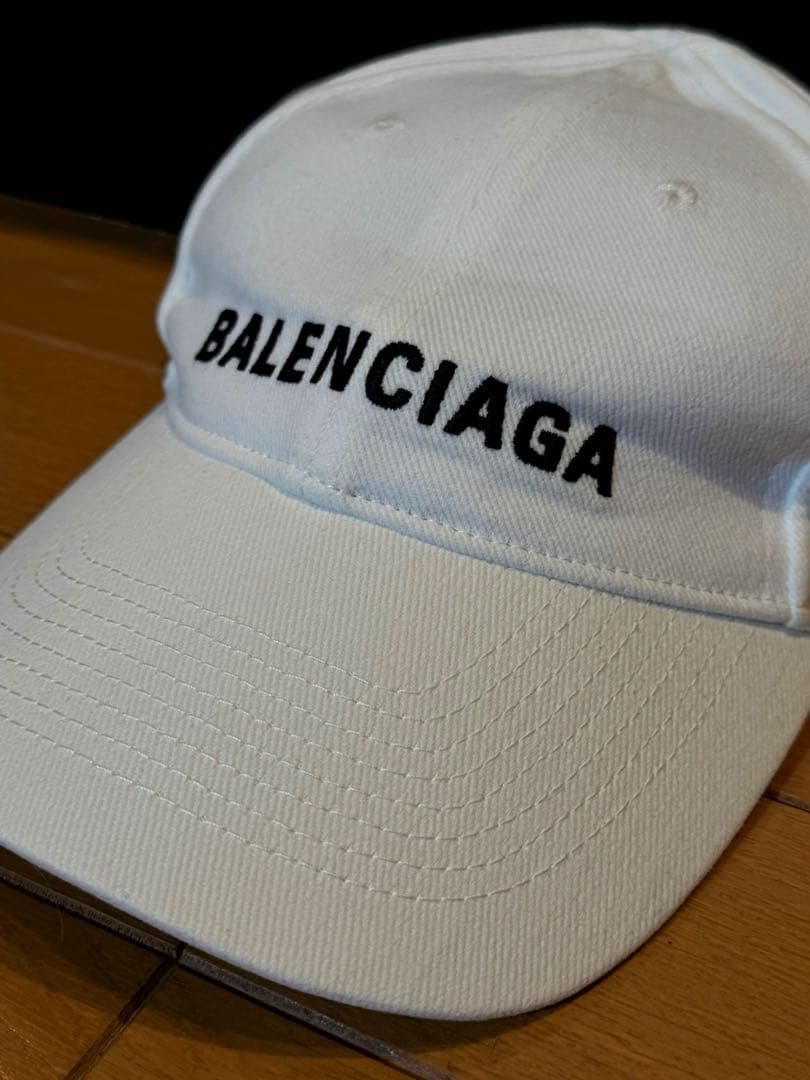 BALENCIAGA バレンシアガ ロゴ刺繍 キャップ 正規品