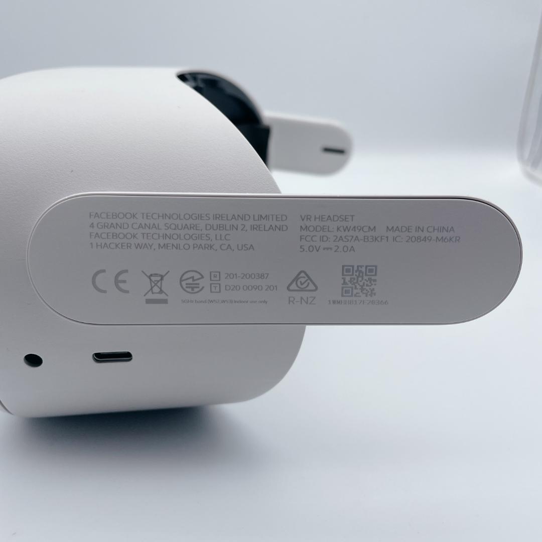 【美品】 Quest 2 (メタクエスト2) 64GB 本体のみ