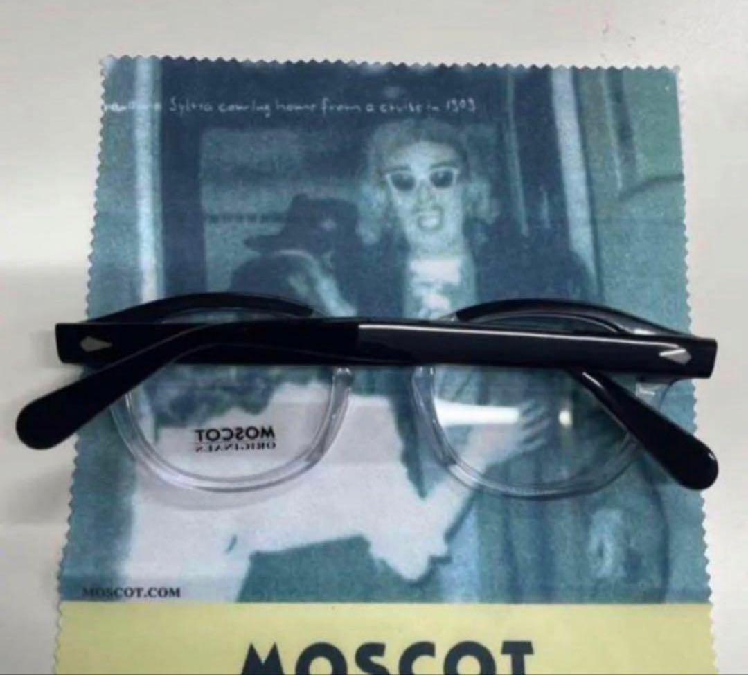 MOSCOT オリジナル クリア/ブラック サングラス　値下げ可