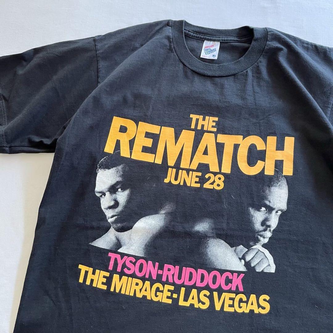 90s マイクタイソン VS ドノバンラドック Tシャツ USA製 ビンテージ
