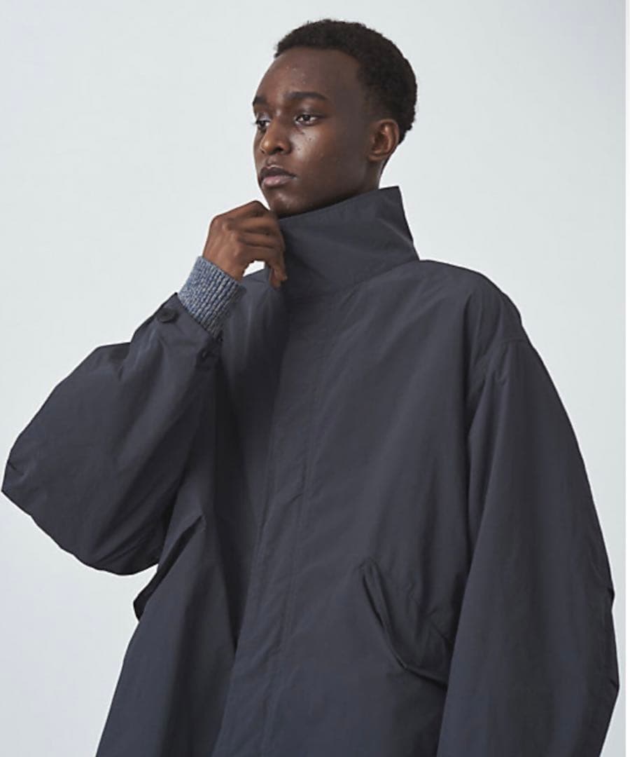 ATON air ventile ショートモッズコート サイズ4 グレー
