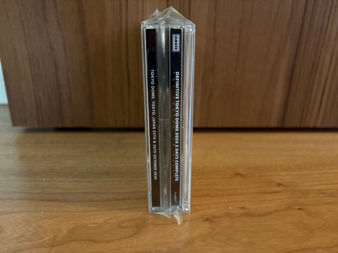【新品未開封】Oasis DEFINITIVE TOKYO DOME 2025