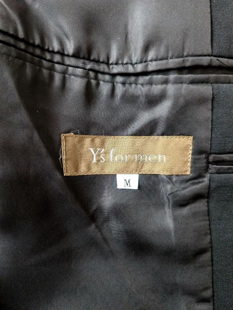 Y's for men 黒のテーラードジャケット