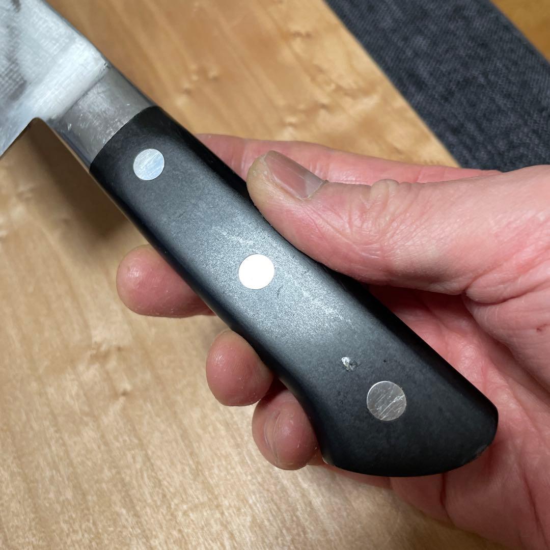 ラ*ム様 藤寅作コバルト合金鋼割込牛刀　尺