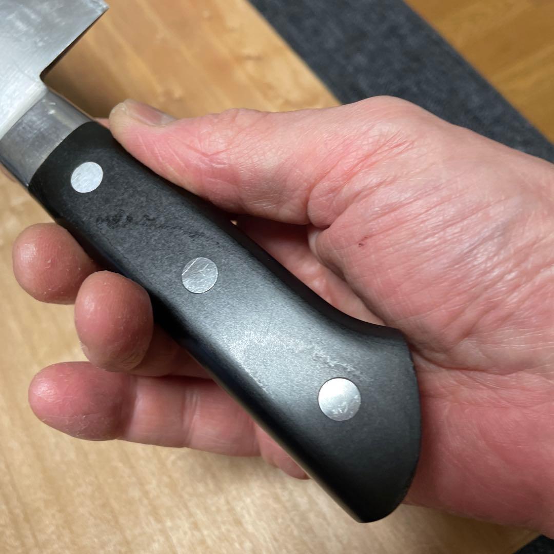 ラ*ム様 藤寅作コバルト合金鋼割込牛刀　尺