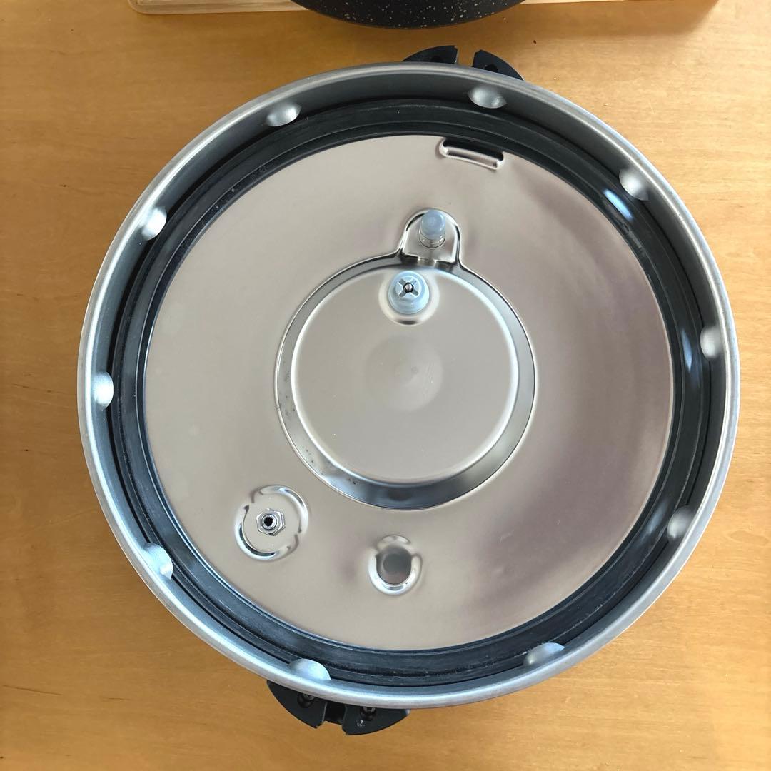 【新生活】T-fal クリプソ ミニット デュオ ストーン 圧力なべ 5.2L