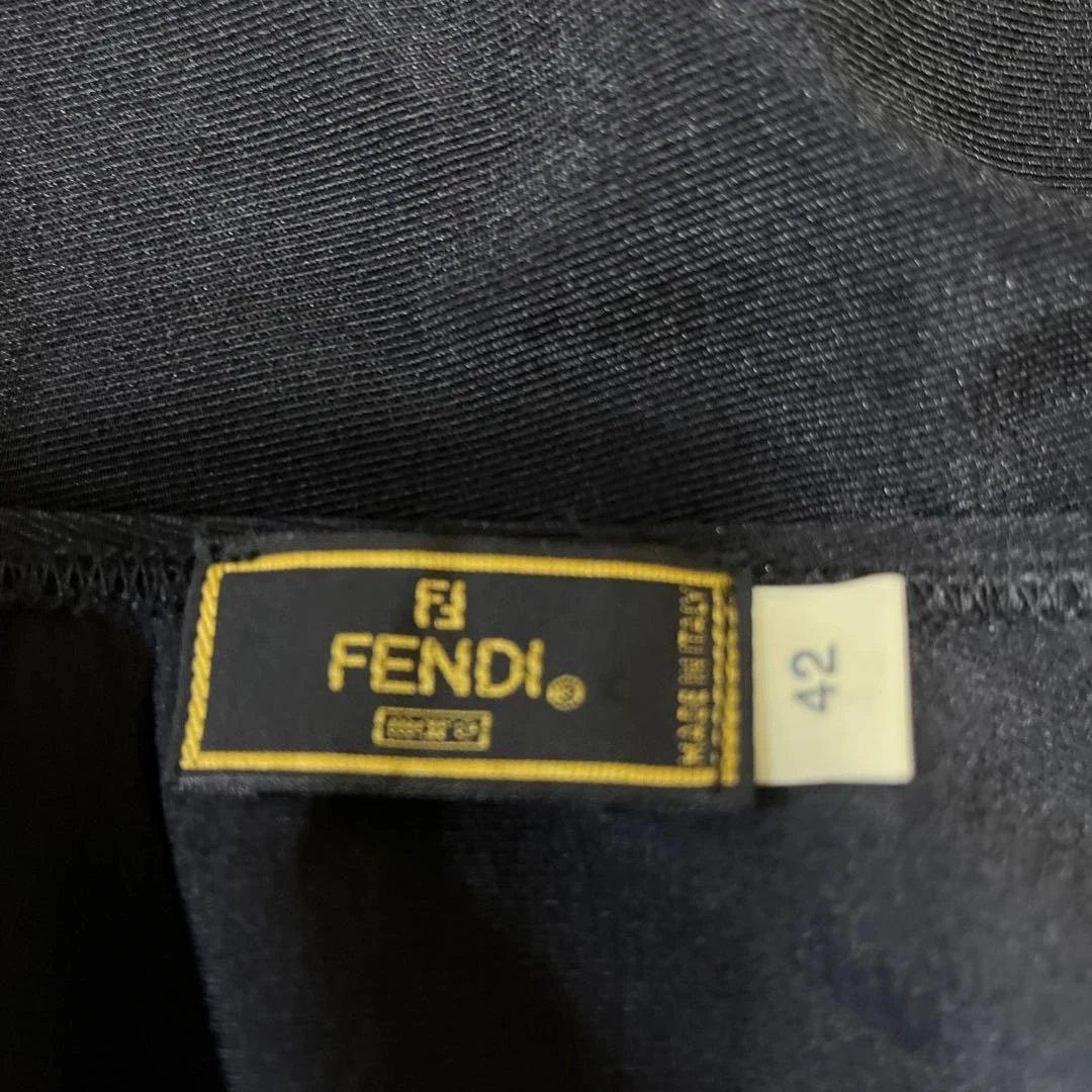 FENDI ブラック キャミソール 42