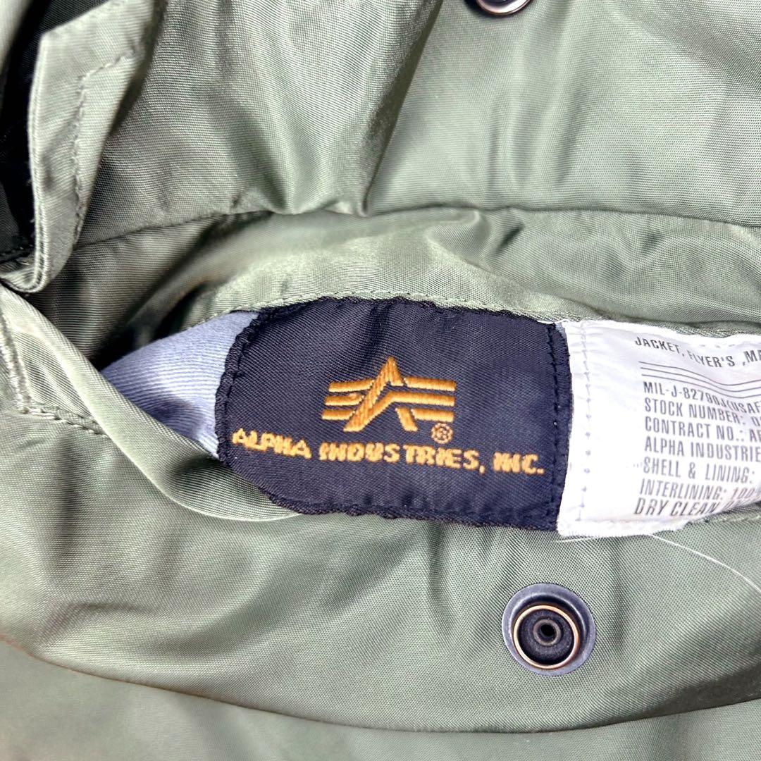 ALPHA INDUSTRIES USA MA-1 フライトジャケット XL