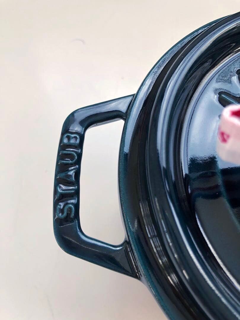 タイムセール【新品】ストウブ ラウンド ラメール 14cm (生涯保証付)