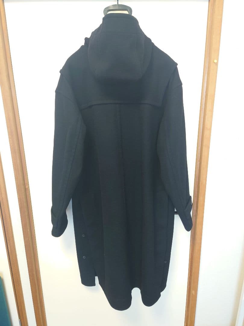 UNIQLO+J 21AW ウールオーバーサイズダッフルコート ブラック