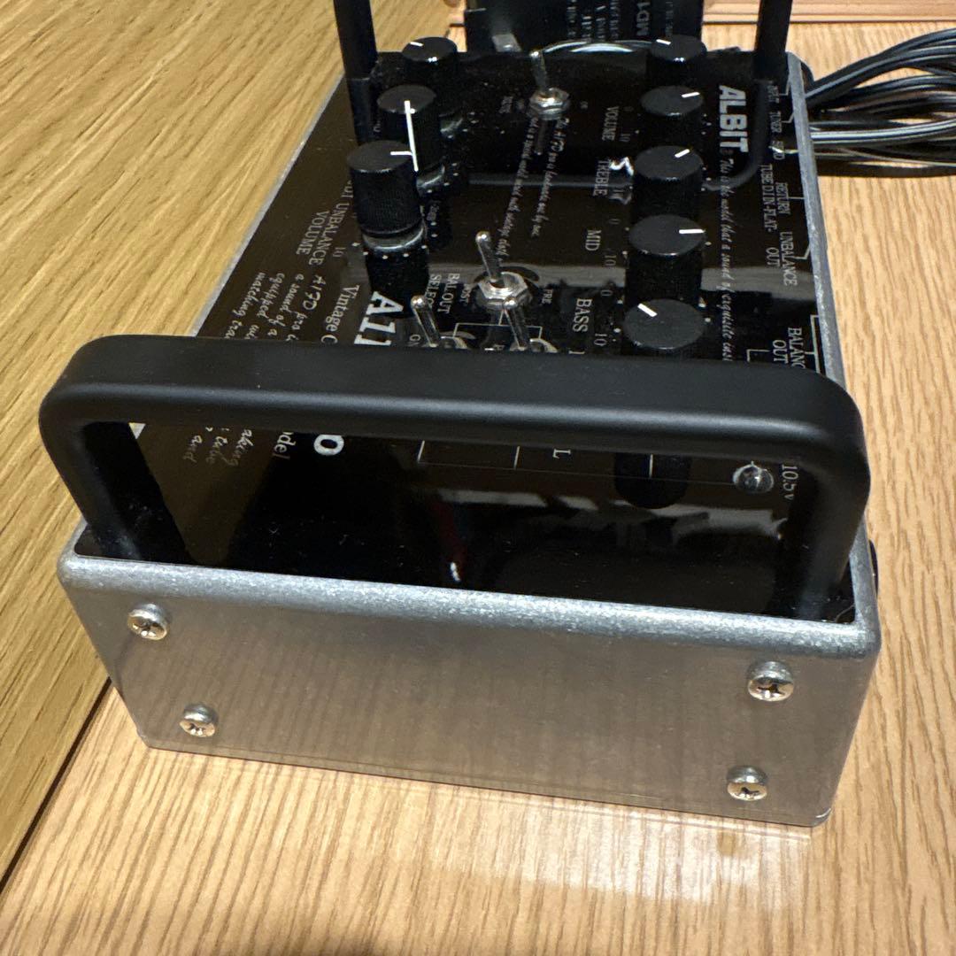 ALBIT プリアンプ A1FD pro vintage cloth wire