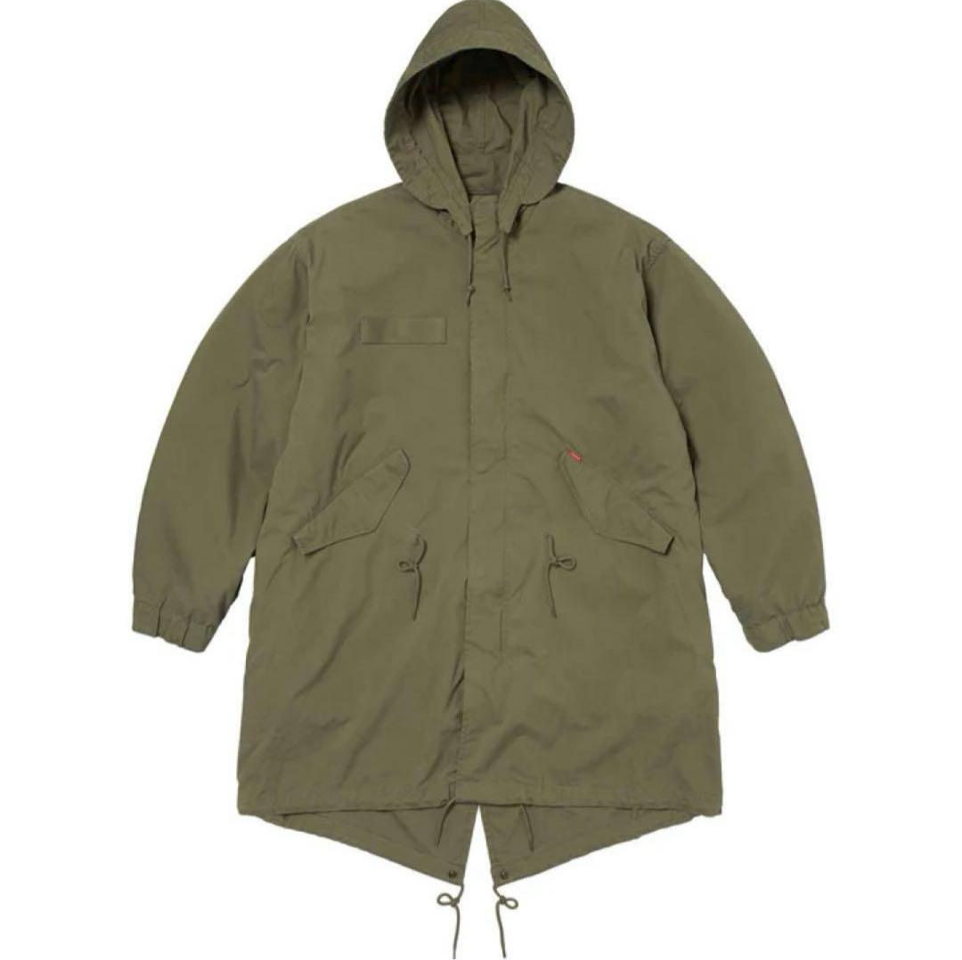 ジャケット・アウター Supreme Futura Fishtail Parka S olive