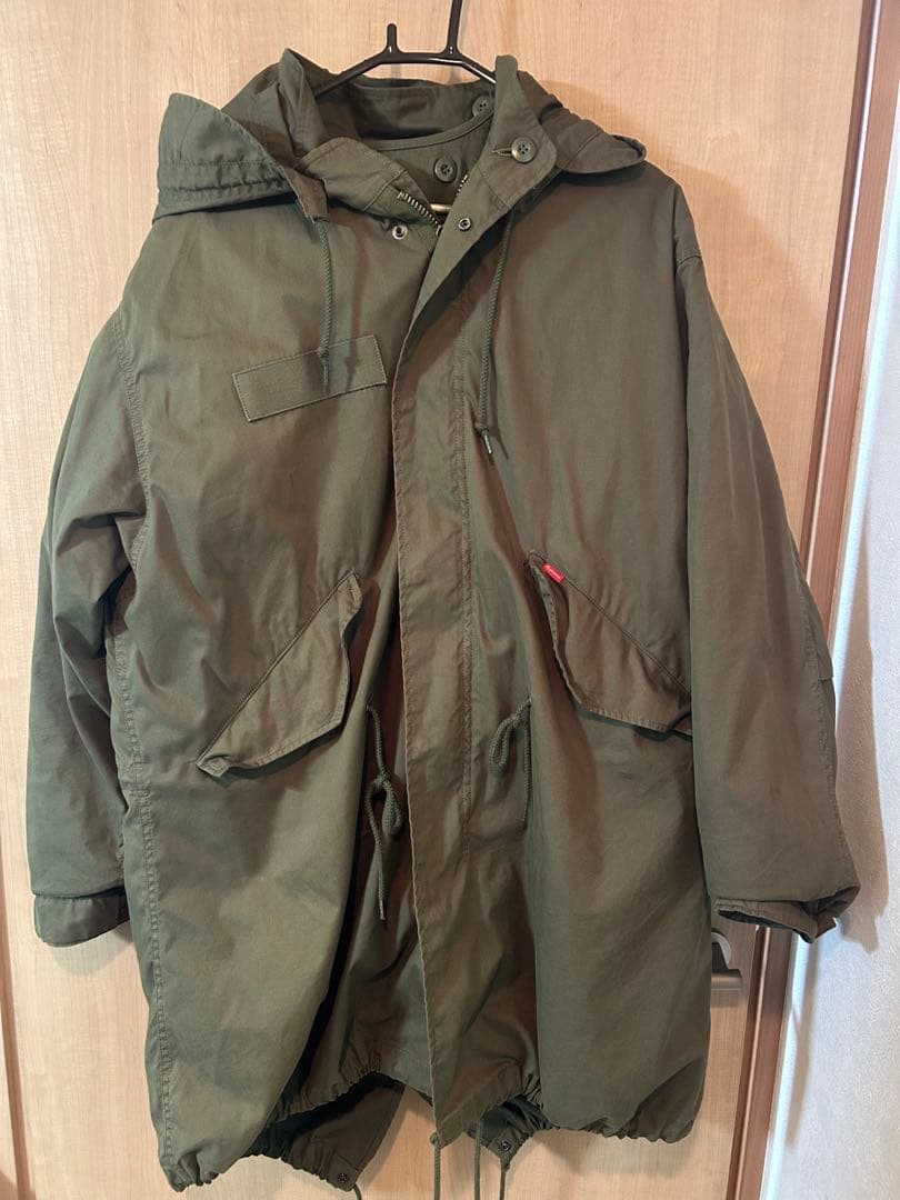 ジャケット・アウター Supreme Futura Fishtail Parka S olive