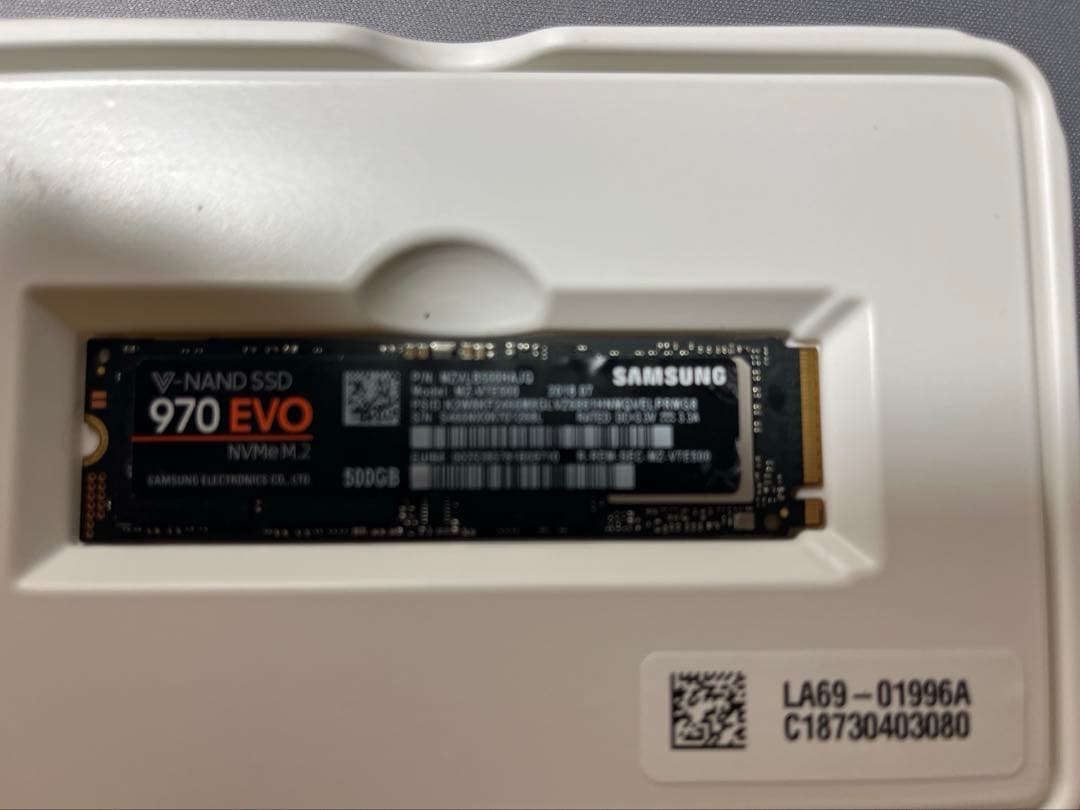 内蔵型SSD SAMSUNG SSD EVO500GB