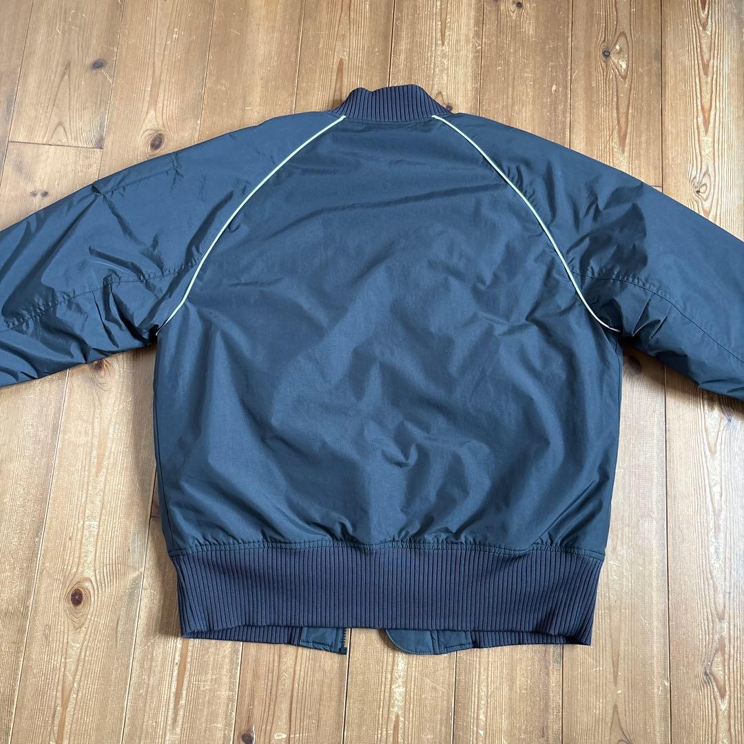 た*ろ様 adidas オリジナルス ダークグレー MA-1 ボンバージャケット