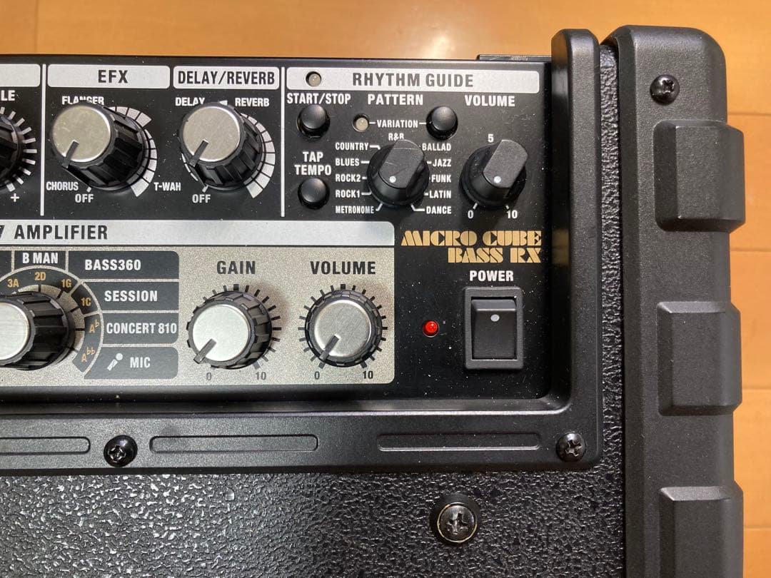 ローランド MICRO CUBE BASS RX 社外ACアダ付 送料込み