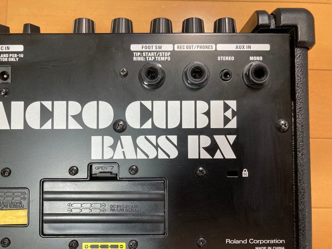 ローランド MICRO CUBE BASS RX 社外ACアダ付 送料込み