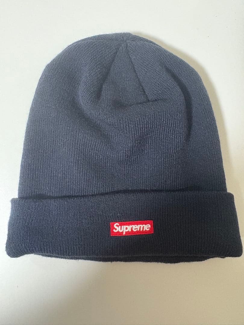 Supreme ニット帽・ビーニー ネイビー