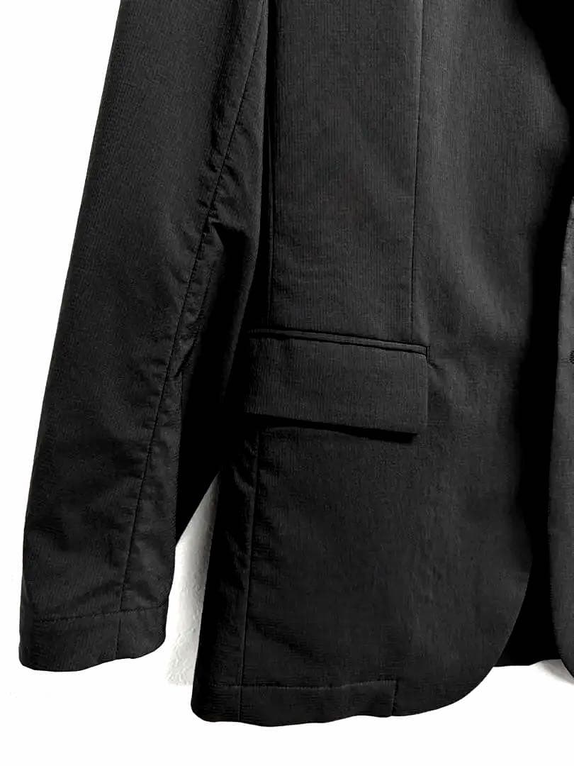 【極美品】PLST マイクロサッカージャケット ブラック M ¥21,000