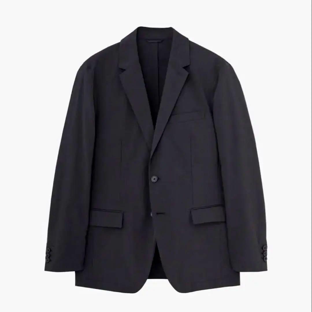 【極美品】PLST マイクロサッカージャケット ブラック M ¥21,000