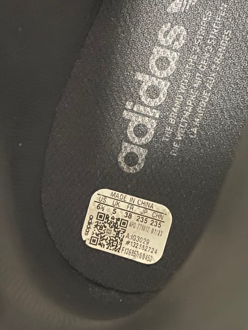 ◆adidas ブラック 長靴・レインブーツ