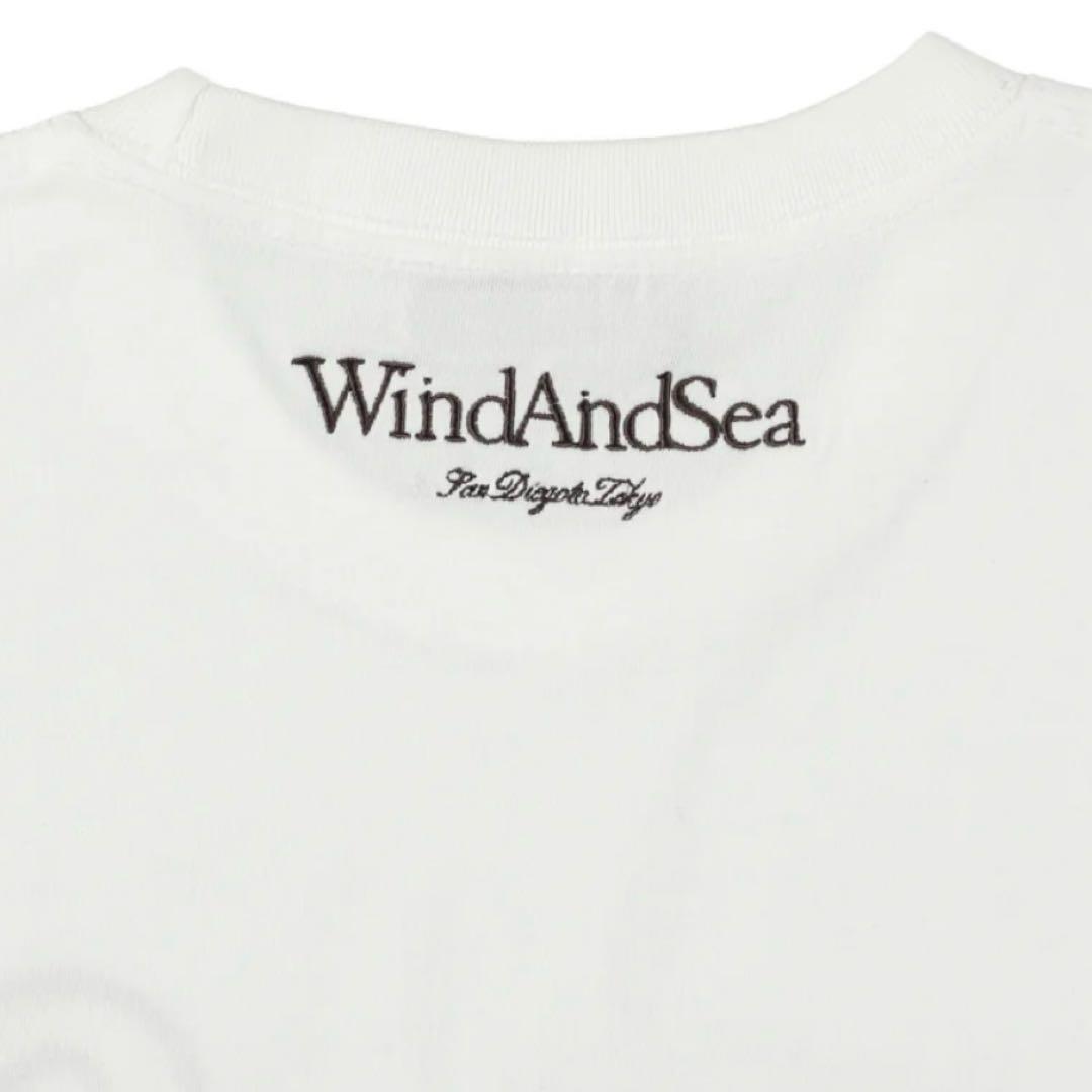 WIND AND SEA ウィンダンシー　Tシャツ　ホワイト　Mサイズ