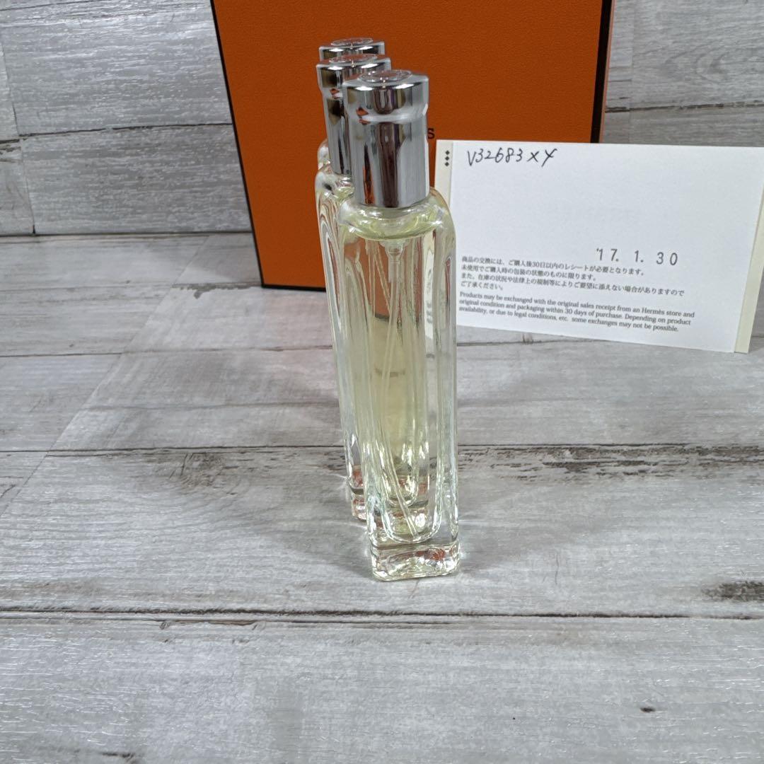 付属品完備　HERMES UN JARDIN SUR LE NIL 3本