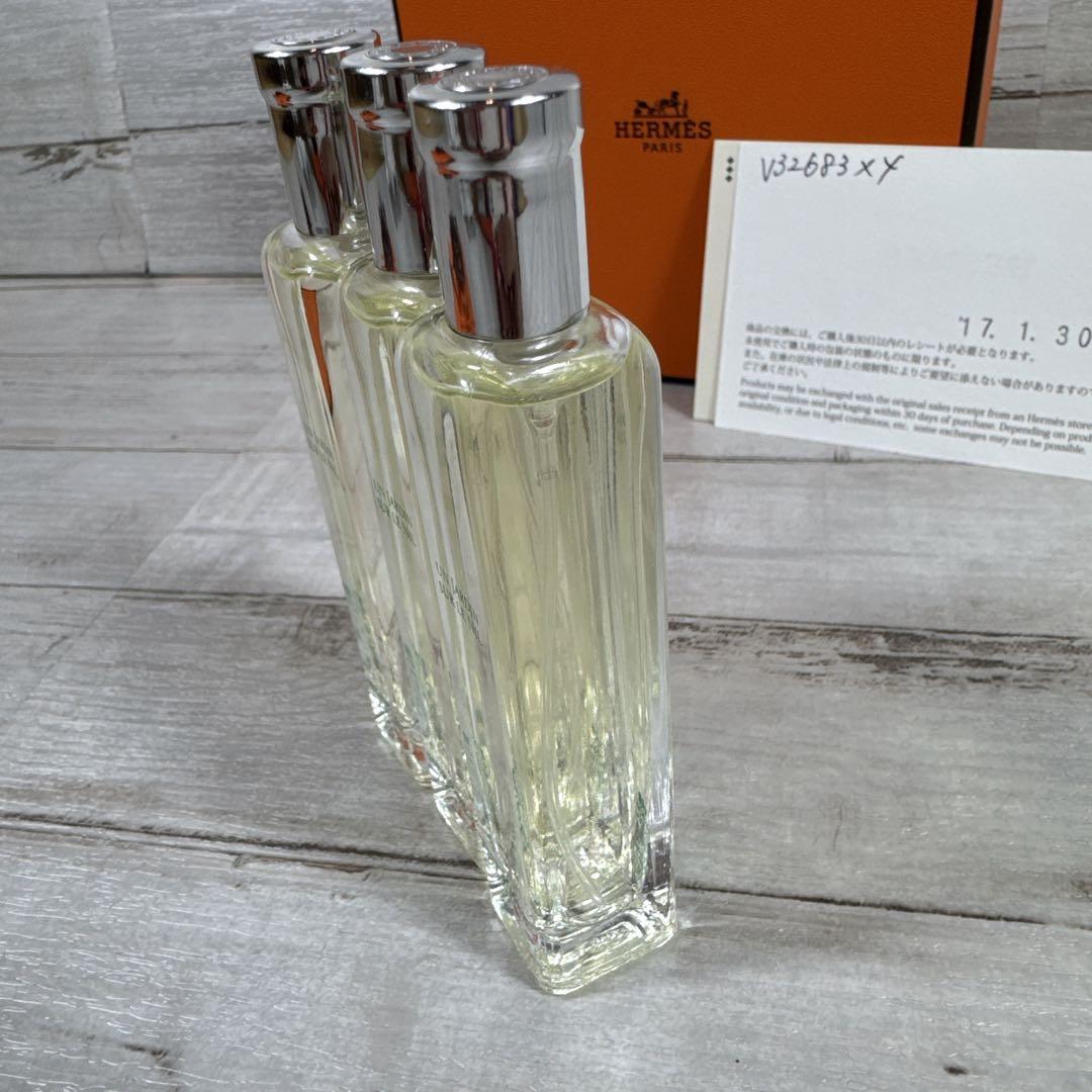 付属品完備　HERMES UN JARDIN SUR LE NIL 3本