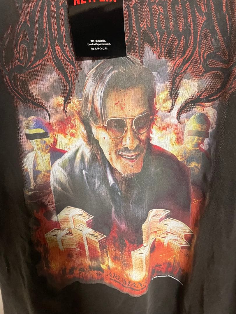 Netflix 地面師たち Tシャツ XL