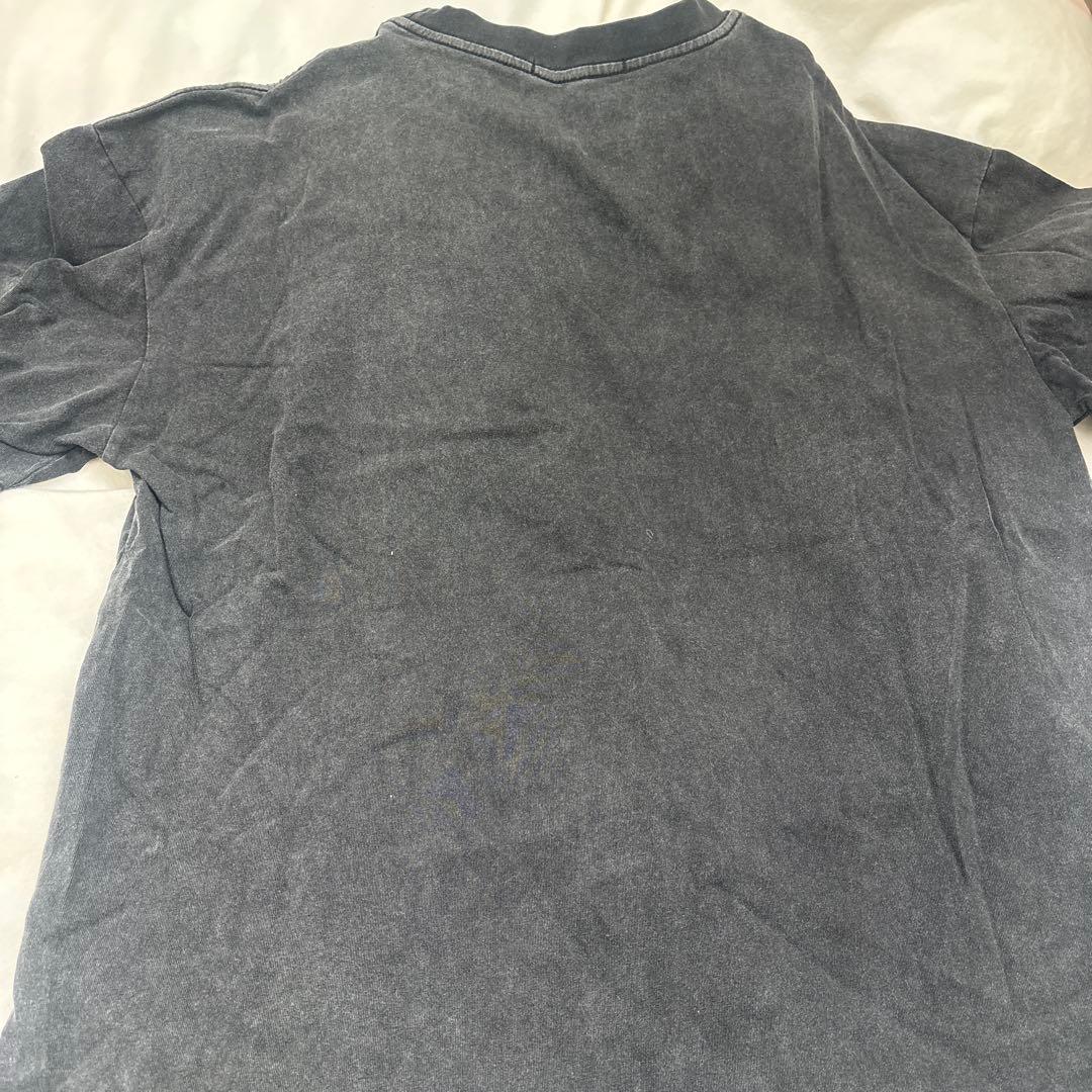 alexanderwang グレー ロゴTシャツ 半袖