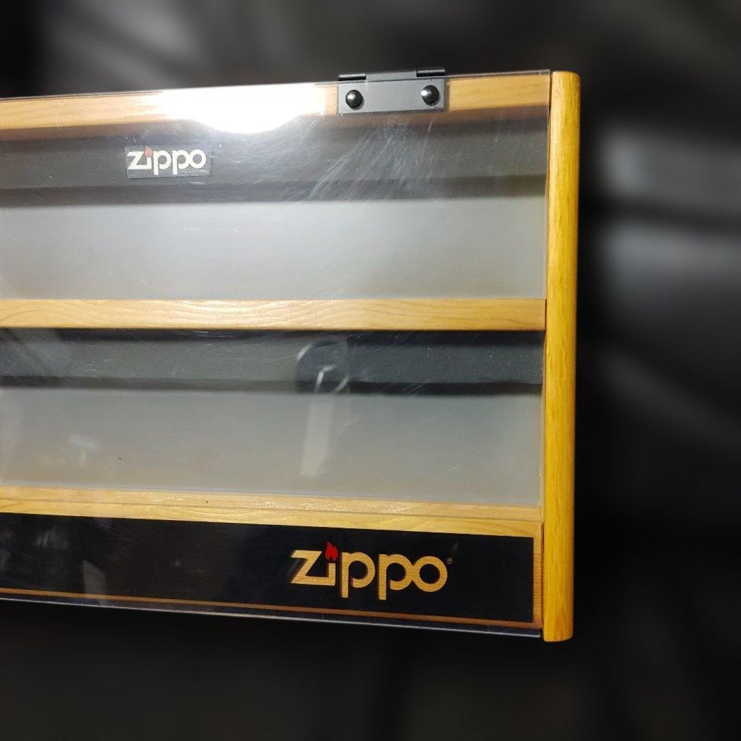 Zippo ディスプレイケース 温度計付き