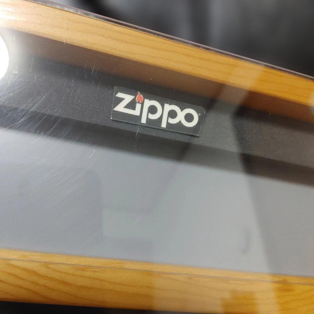Zippo ディスプレイケース 温度計付き