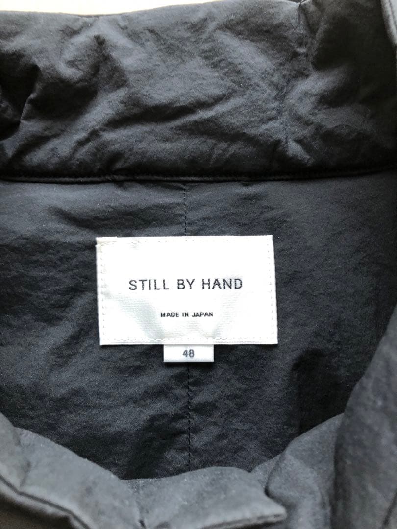 2024AW）STILL BY HAND シンサレートプルオーバーベスト