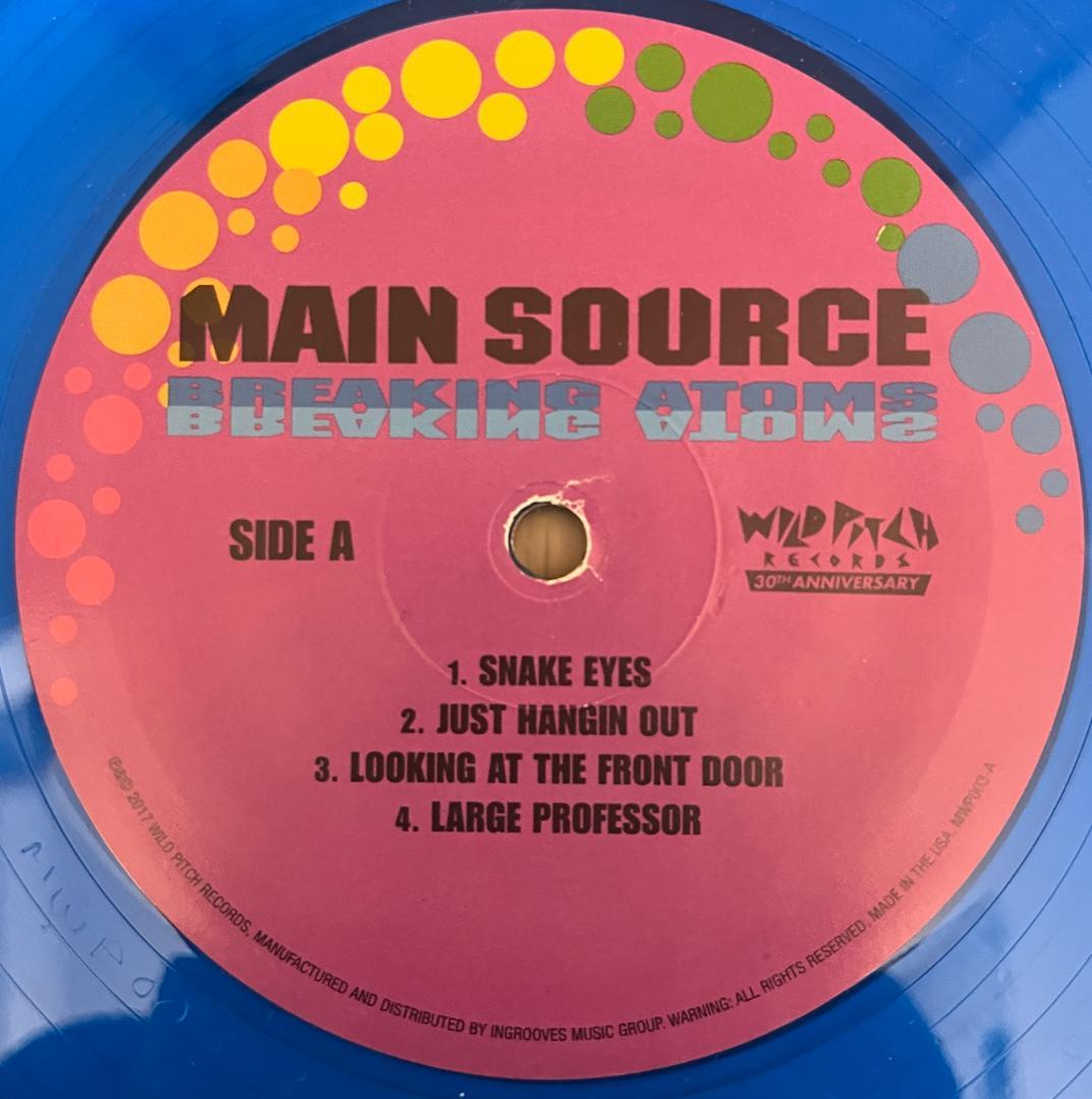 洋楽 2LP MAIN SOURCE BREAKING ATOMS